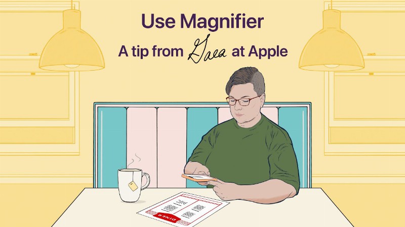 image 0 A Tip From Gaea At Apple: How To Use Magnifier On Iphone And Ipad : Apple Support