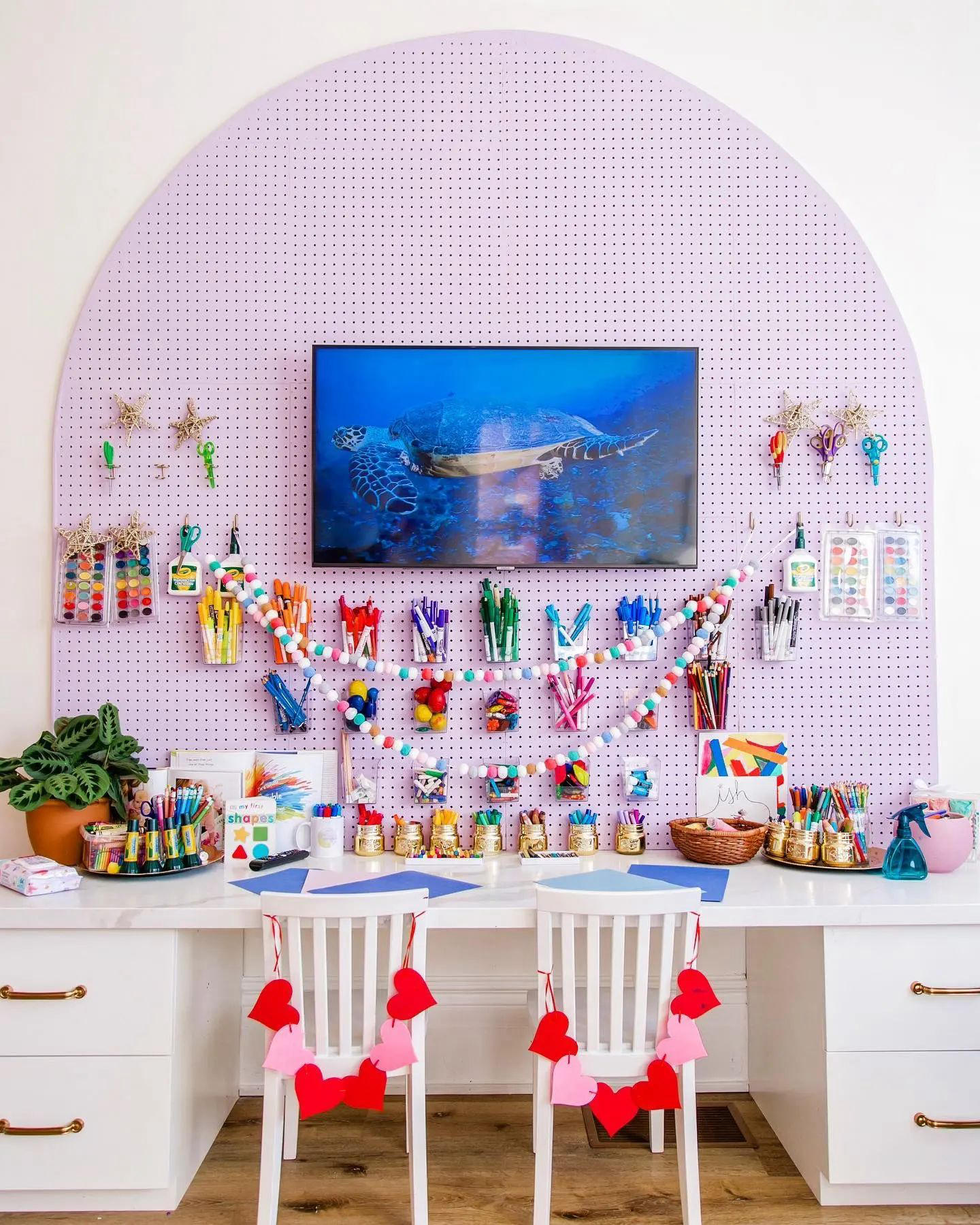 image  1 Best Craft Rooms #craftrooms - Reposted from #joannebabalis Our last studio space #transformedpsinc