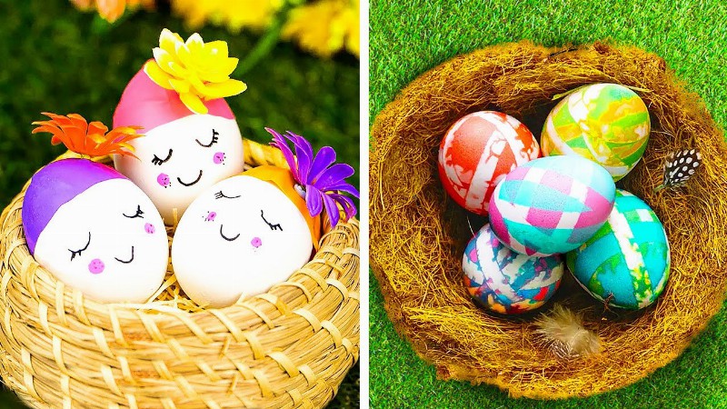 image 0 Cute Easter Egg Decorating Ideas