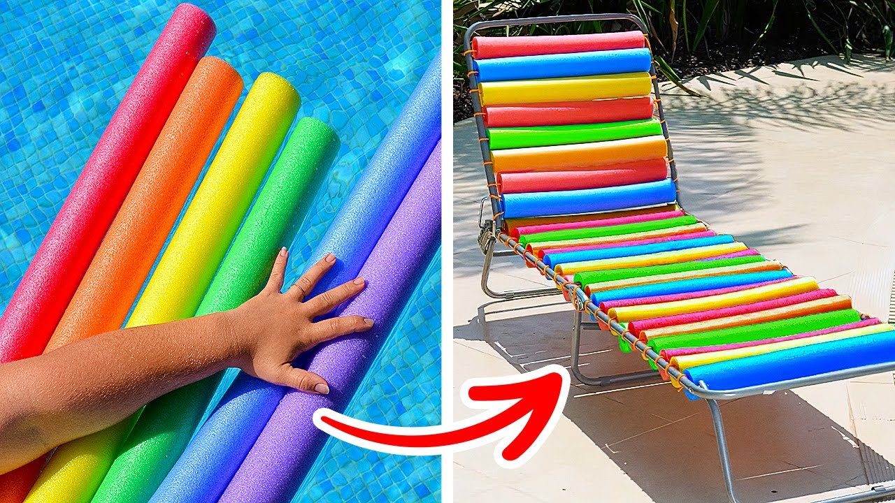 Easy And Colorful Summer Hacks And Outdoor Gadgets For The Best Vacation Ever