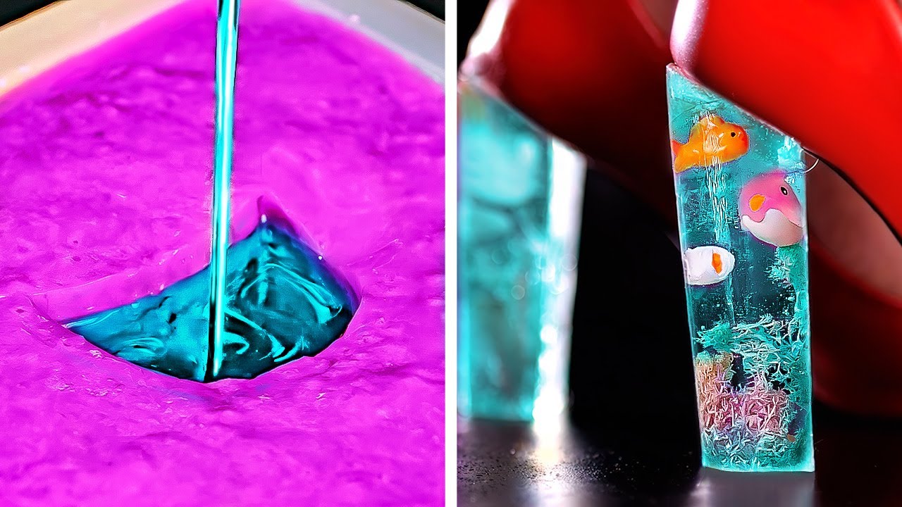image 0 Epoxy High Heels : Stunning Resin Diy Ideas That Will Save Your Money