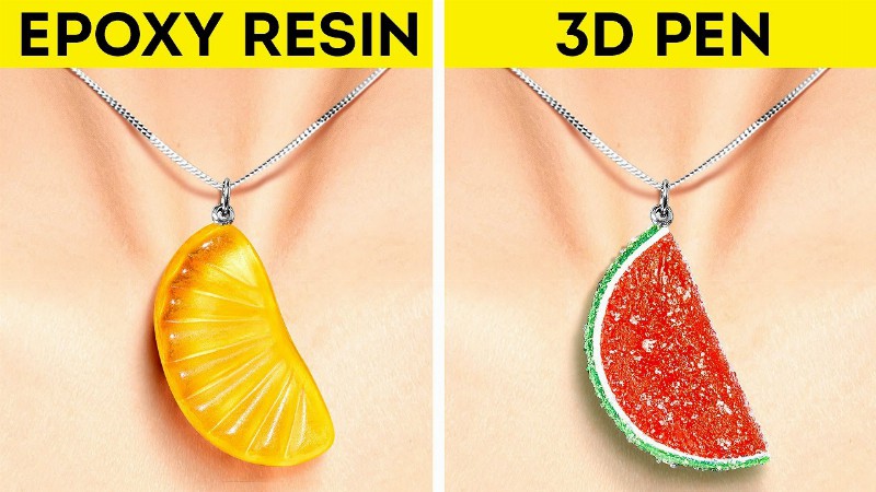 image 0 Epoxy Resin Vs 3d Pen :: Cool Diy Jewelry And Home Decor
