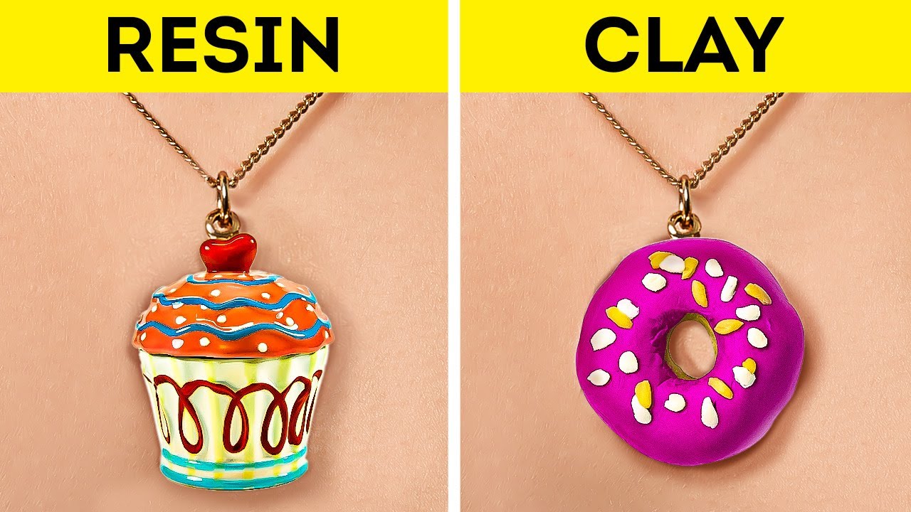 image 0 Epoxy Resin Vs Polymer Clay :: Adorable Mini Crafts & Diy Jewelry