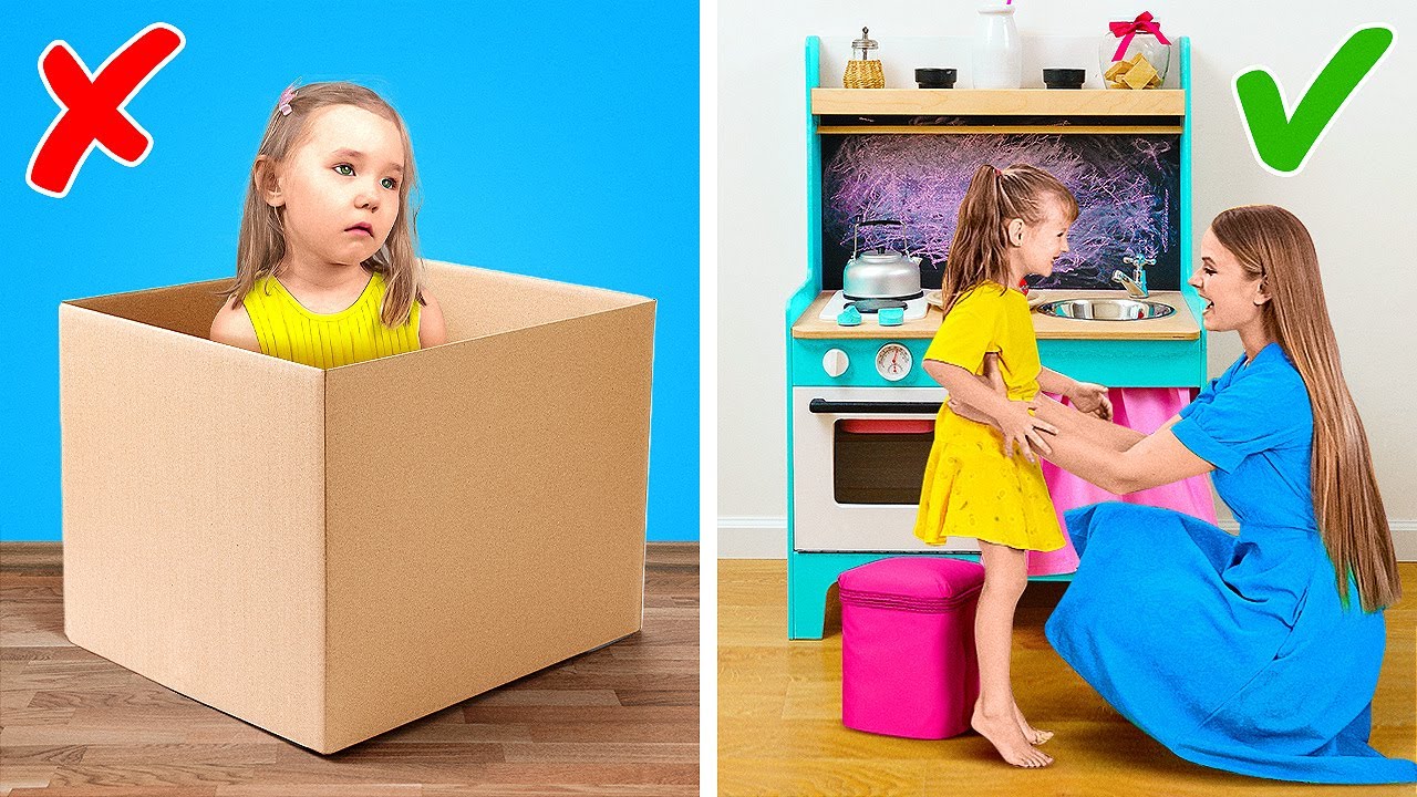 image 0 Fun Cardboard Diys For Crafty Parents :: Easy Kid's Room Makeover