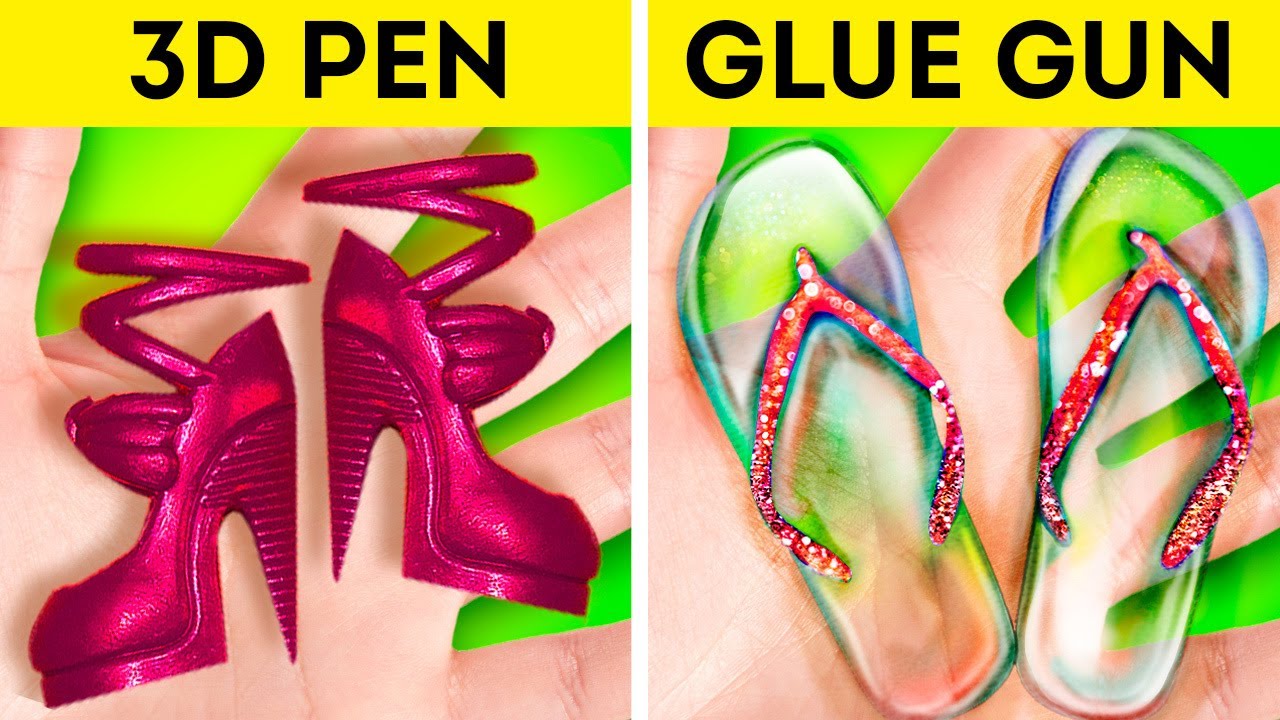 image 0 Glue Gun Vs 3d Pen :: Amazing Crafts & Diys
