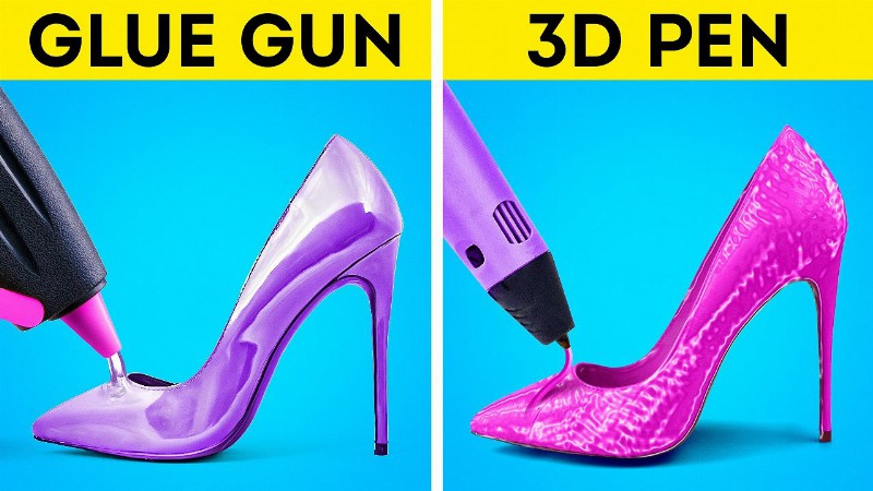image 0 Glue Gun Vs 3d Pen :: Priceless Hacks And Crafts For All Occasions