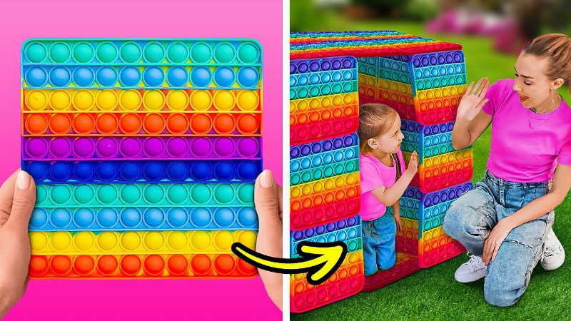 image 0 Pop It Playhouse : Cute Hacks For Clever Parents And Cardboard Crafts
