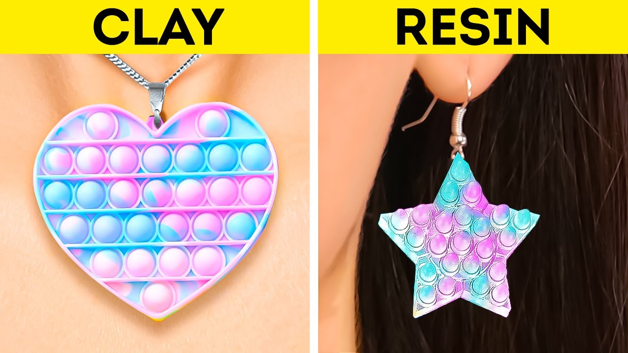 Resin Vs. Clay :: Fantastic Diy Jewelry Miniature Ideas And Home Decor Ideas To Save Your Money