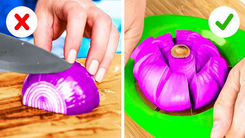 image 0 Smart Hacks To Cut And Peel Veggies And Fruits :: No Time Wasted ⏰