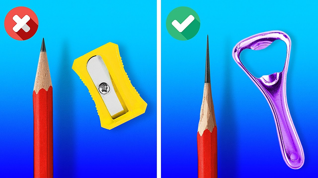 Smart School Tricks : Diy School Supplies And Cheating Tricks To Be Cool At School